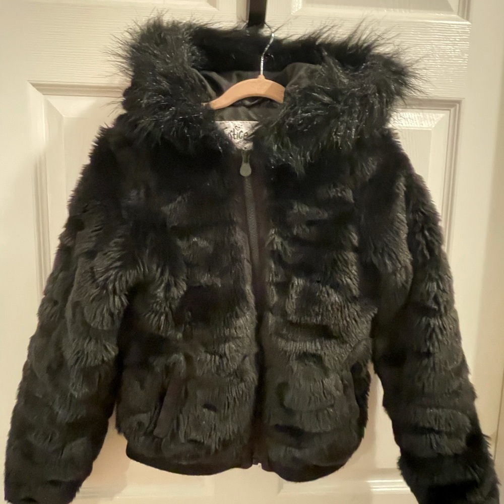 Justice Fun Faux  Fur Jacket